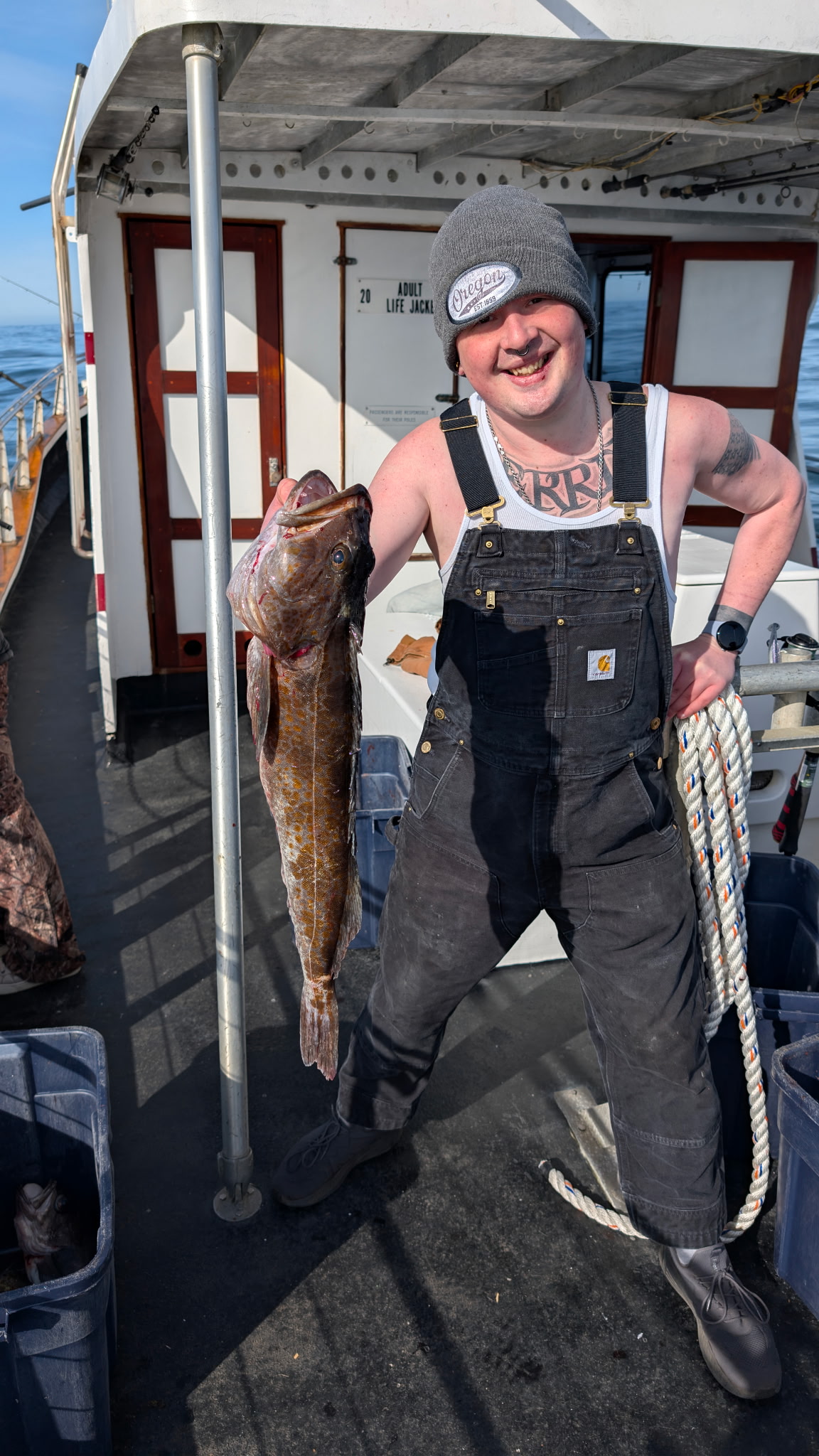 Allan with Bass